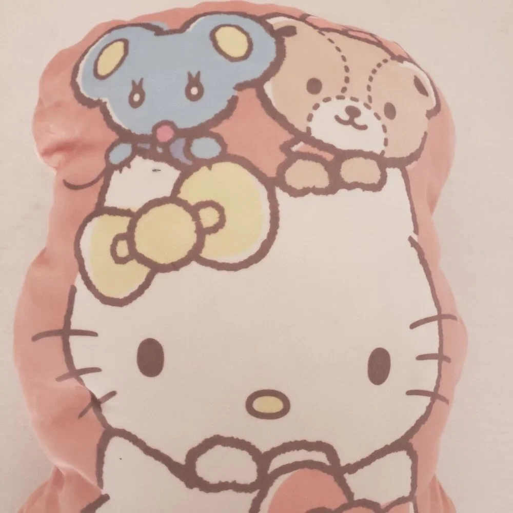 Sanrio Hello Kitty Pink Character and Friends Cute Soft Plush Pillow